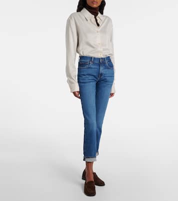 Mid-Rise Slim Jeans Kimmie Straight | 7 For All Mankind