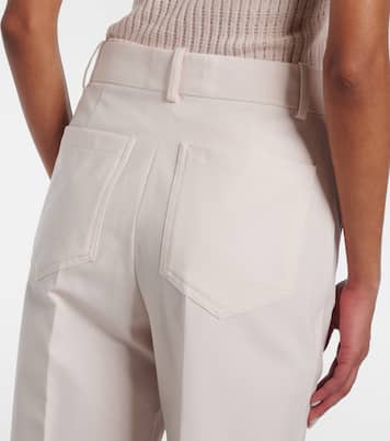 Alina high-rise wide-leg pants | Victoria Beckham