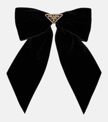 Velvet hair clip | Prada