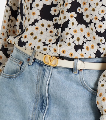 Cinturón de piel reversible con VLogo | Valentino Garavani