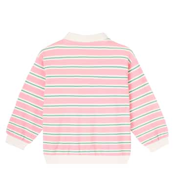 Spotty striped cotton jersey sweatshirt | Konges Sløjd
