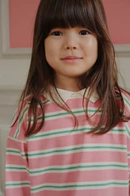 Spotty striped cotton jersey sweatshirt | Konges Sløjd