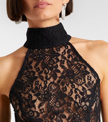 Robe Dixie aus Spitze und Taft | Rebecca Vallance