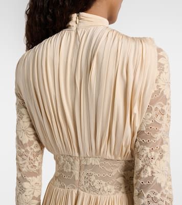 Rebellion draped lace gown | Zimmermann