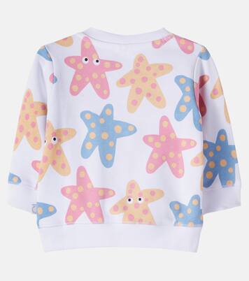 Baby printed cotton jersey sweatshirt | Stella McCartney Kids