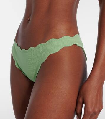 Antibes scalloped bikini bottoms | Marysia