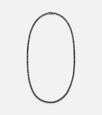 18kt black gold (750/1000) necklace with diamonds | Shay Jewelry