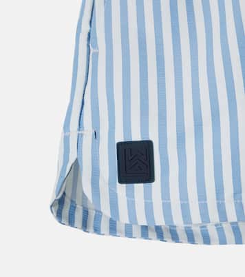 Aiden striped seersucker swim trunks | Liewood