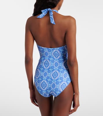 ثوب سباحة بطبعات Mykonos | Heidi Klein