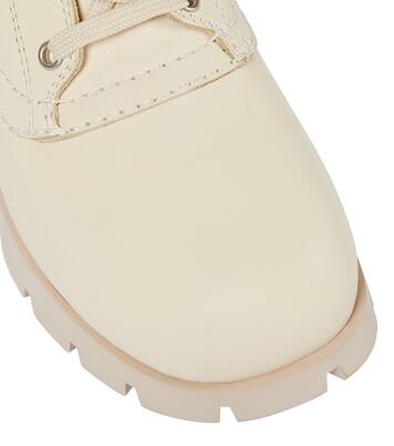 Lace-up leather ankle boots | Jil Sander