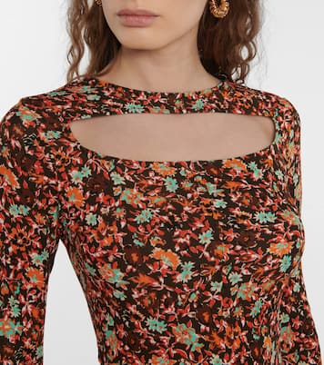 Top à fleurs | Victoria Beckham
