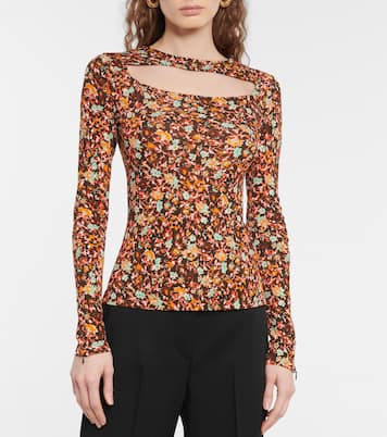 Top à fleurs | Victoria Beckham
