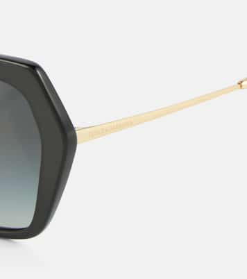 Occhiali da sole oversize in acetato | Dolce&Gabbana