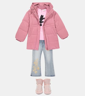 Quilted down coat | Monnalisa