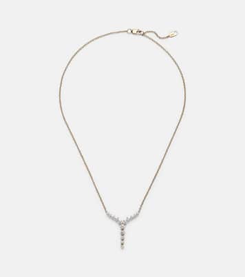 Collier Aria Cascade Mini en or 18 ct et diamants | Melissa Kaye