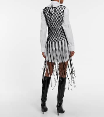 Fringed woven top | Dries Van Noten