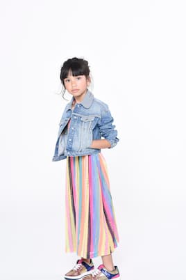 Robe rayée à logo | Marc Jacobs Kids