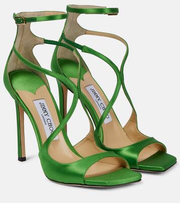 Sandali Azia 110 in raso | Jimmy Choo