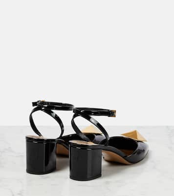 One Stud patent leather pumps | Valentino Garavani