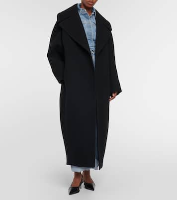 Cocoon wrap wool coat | Alaïa