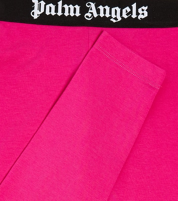Leggings de jersey de mezcla de algodón | Palm Angels Kids