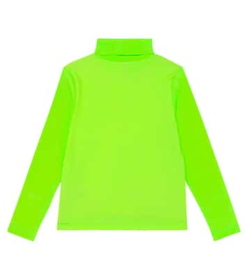 Mesh turtleneck top | Caroline Bosmans