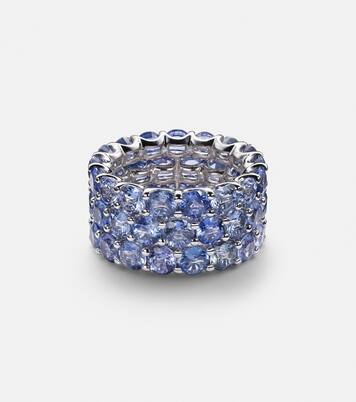 Bague en or blanc 18 ct et saphirs | Bucherer Fine Jewellery
