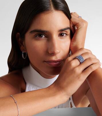 Bague en or blanc 18 ct et saphirs | Bucherer Fine Jewellery