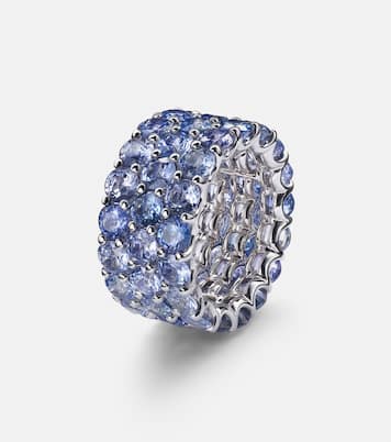 Bague en or blanc 18 ct et saphirs | Bucherer Fine Jewellery