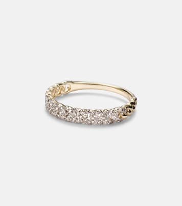 Bague Five en or 10 ct et diamants | Stone and Strand