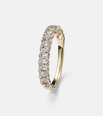 Bague Five en or 10 ct et diamants | Stone and Strand