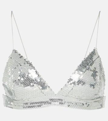 Sequined bralette | Alex Perry