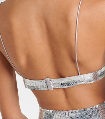 Sequined bralette | Alex Perry