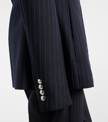 Giacca Samuel in misto lana gessata | Khaite