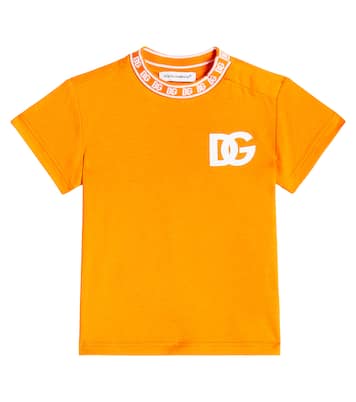 Baby Bedrucktes T-Shirt aus Baumwoll-Jersey | Dolce&Gabbana Kids