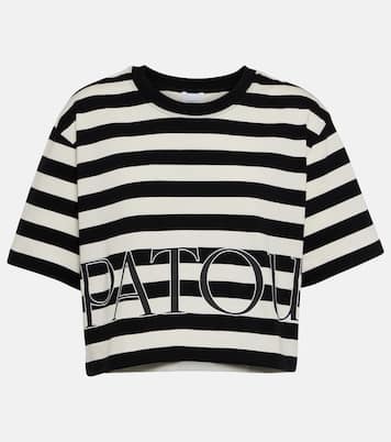 Cropped-Top aus Baumwoll-Jersey | Patou