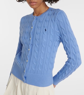 Cable-knit cotton cardigan | Polo Ralph Lauren