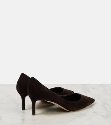 Escarpins Romy 60 en daim | Jimmy Choo