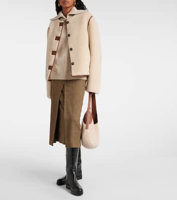 Borsa Bobbin Medium in shearling sintetico | Loro Piana