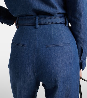 Norman cotton and linen wide-leg pants  | Gabriela Hearst