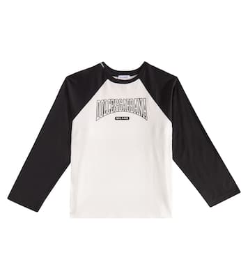 T-shirt in cotone con logo | Dolce&Gabbana Kids