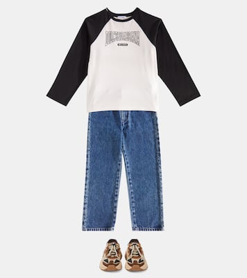 T-shirt in cotone con logo | Dolce&Gabbana Kids