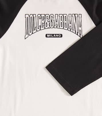 T-shirt in cotone con logo | Dolce&Gabbana Kids