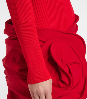 Ribbed-knit turtleneck bodysuit | Magda Butrym