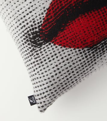 Kiss jacquard cushion | Fornasetti