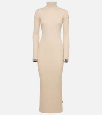 Abito midi Mireille in maglia a coste | Goldbergh