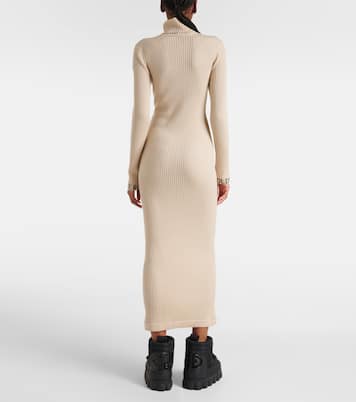Abito midi Mireille in maglia a coste | Goldbergh