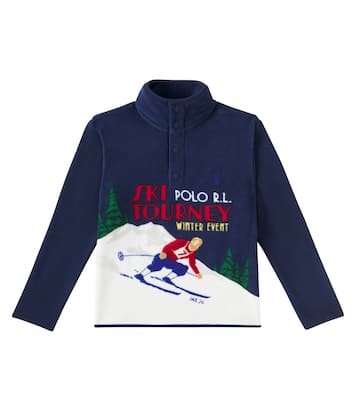 Ski-Midlayer aus Fleece | Polo Ralph Lauren Kids
