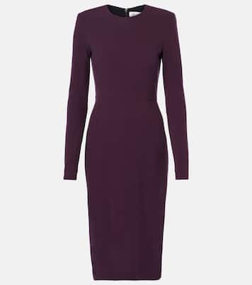 Wool-blend midi dress | Victoria Beckham