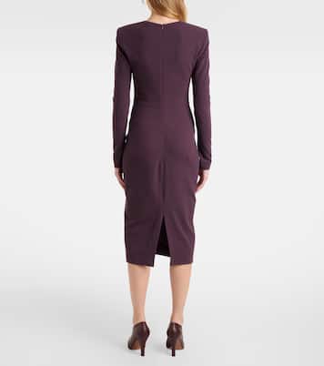 Wool-blend midi dress | Victoria Beckham